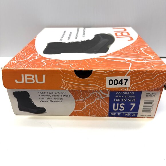 JBU by Jambu Colorado Winter Boots | Black | Soft faux fur lined Cozy Warm - Picture 12 of 12